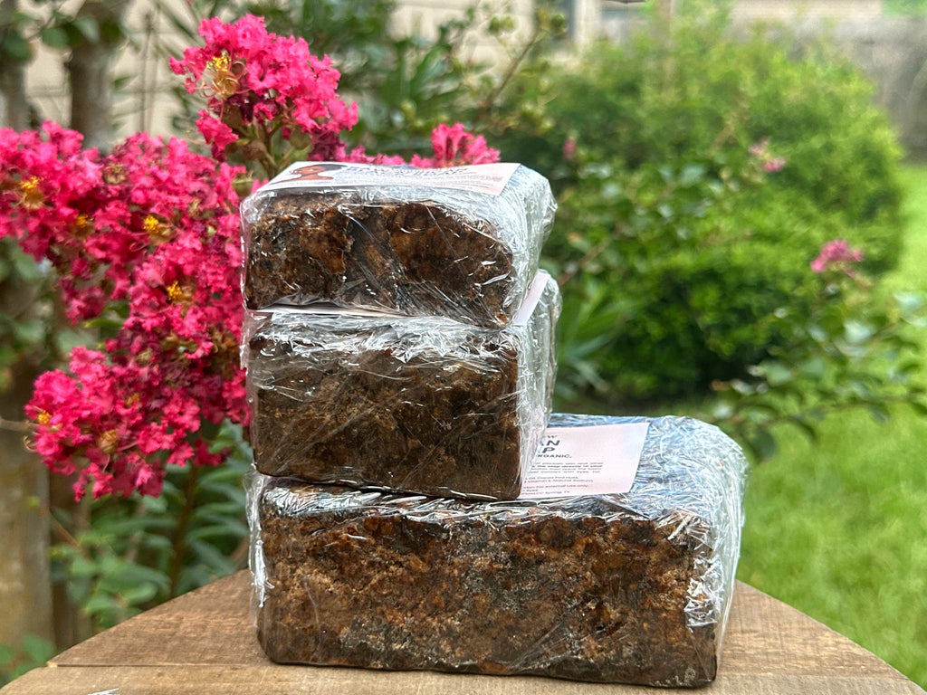 Raw African Black Soap