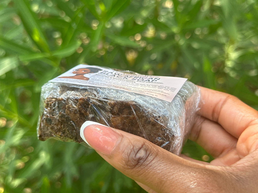 Raw African Black Soap